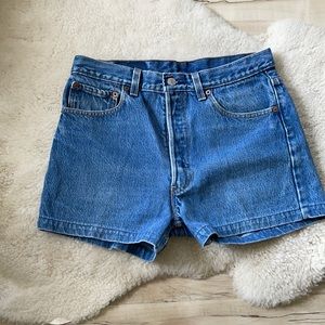 Vintage Levi Button Fly Shorts 501